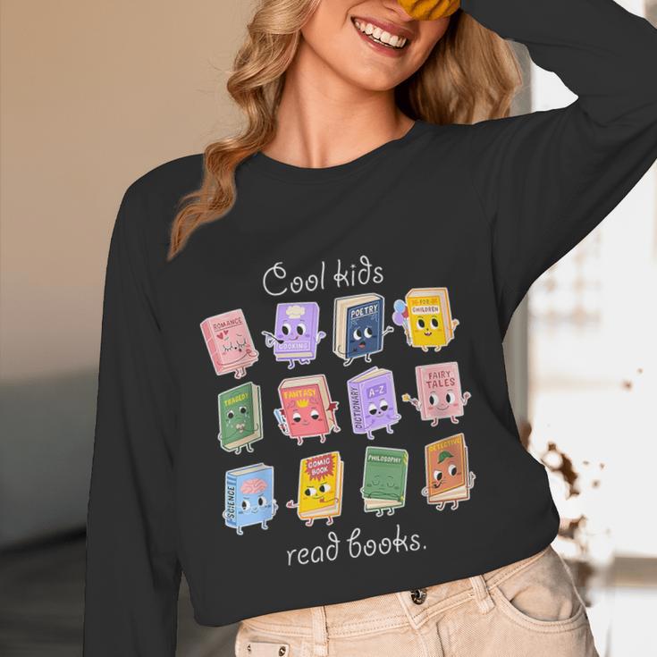 Cool Kids Read Books School Librarian Reading Teacher Unisex Long Sleeve T-Shirt Cool Kids Read Books School Librarian Reading Teacher Unisex Long Sleeve T-Shirt