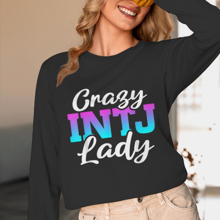 Crazy INTJ Lady Introvert Personality Unisex Long Sleeve T-Shirt
