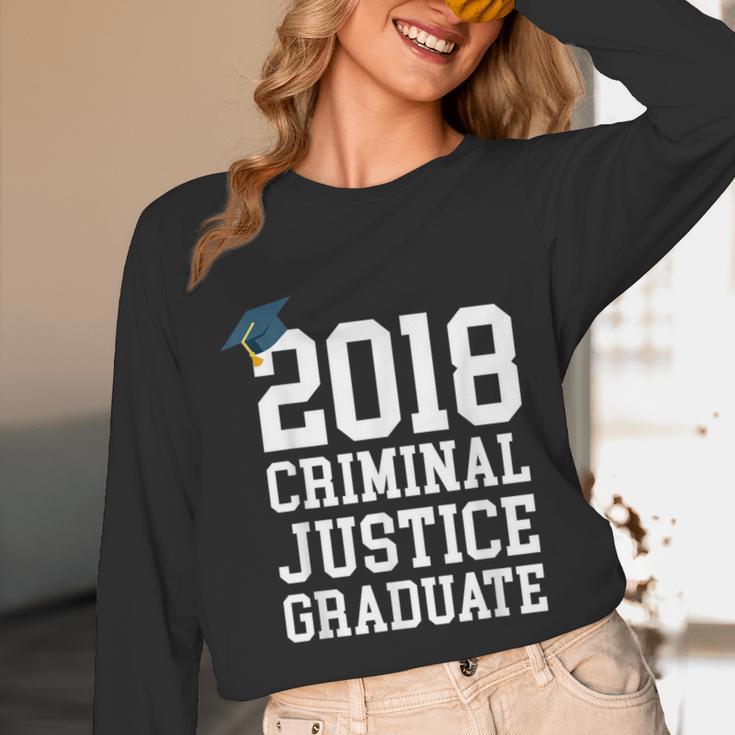 Criminal Justice Major Shirt 2018 Graduate Graduation E Unisex Long Sleeve T-Shirt