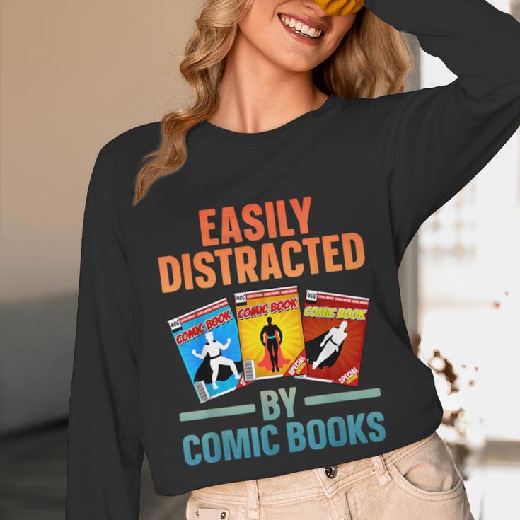 Cute Comic Book For Men Women Comic Book Collector Unisex Long Sleeve T-Shirt Cute Comic Book For Men Women Comic Book Collector Unisex Long Sleeve T-Shirt