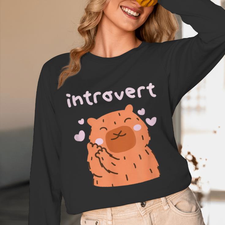 Cute Introvert Graphic Tee Unisex Long Sleeve T-Shirt Cute Introvert Graphic Tee Unisex Long Sleeve T-Shirt