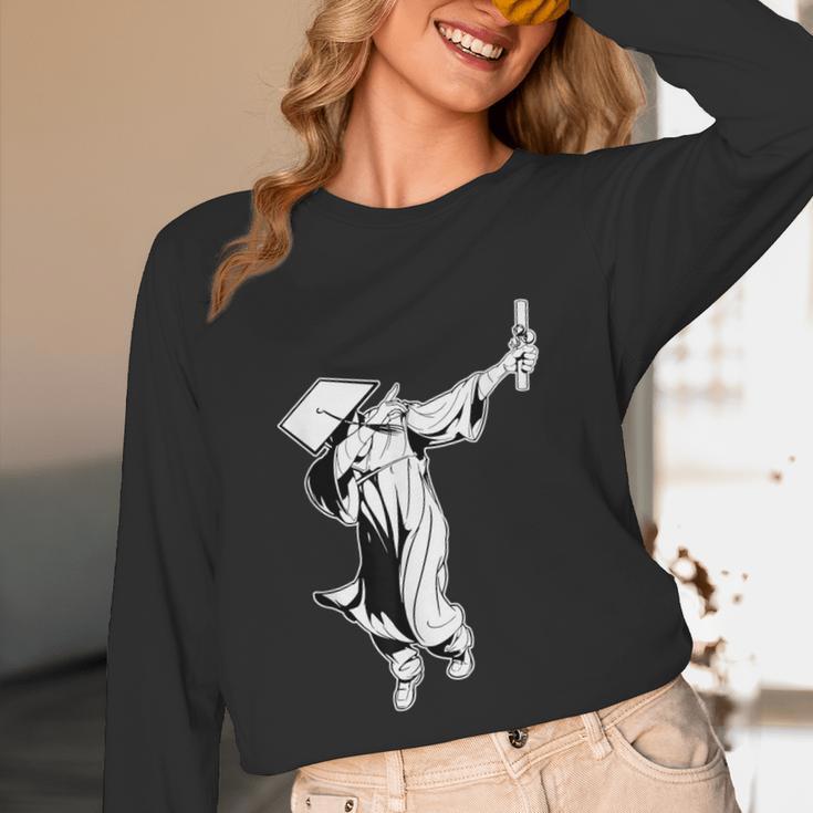 Dabbing Graduation Class Of 2025 Men Graduation Unisex Long Sleeve T-Shirt