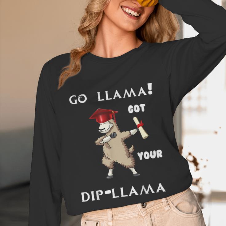 The Dabbing Llama Graduation Class Of 2018 T-Shirt Unisex Long Sleeve T-Shirt