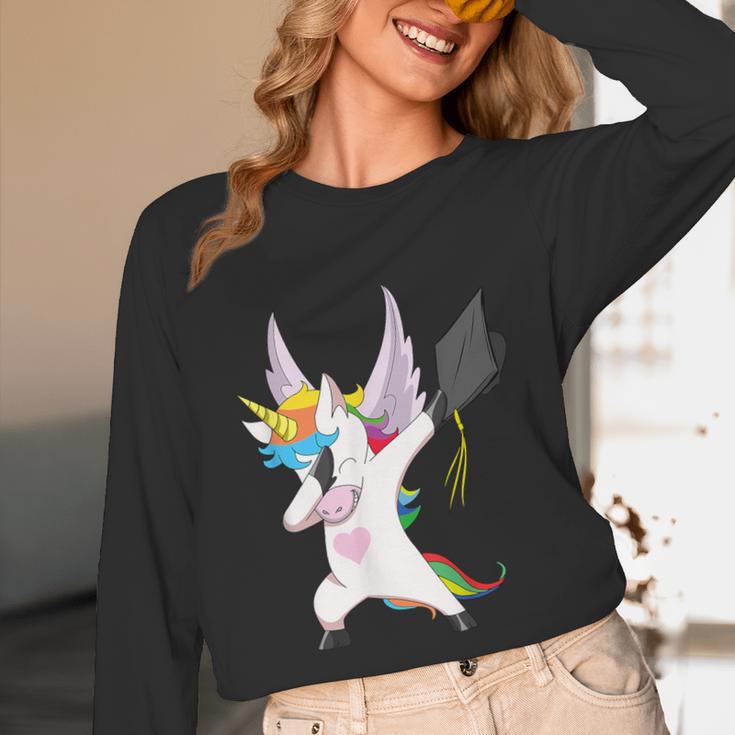 Dabbing Unicorn Graduation Class Of 2019 Women Unisex Long Sleeve T-Shirt