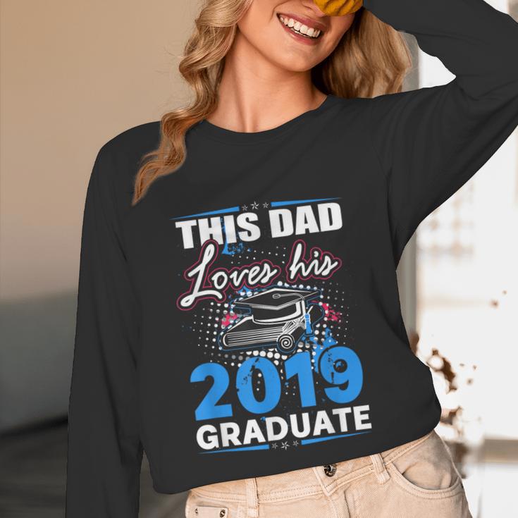 Dad Of a 2019 Graduate Shirt Proud Dad Graduation Grad Shirt Unisex Long Sleeve T-Shirt