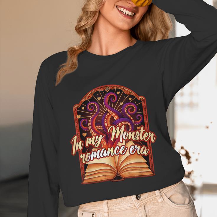 Dark Romance Smut Reader Spicy Book In My Monster Romance Unisex Long Sleeve T-Shirt