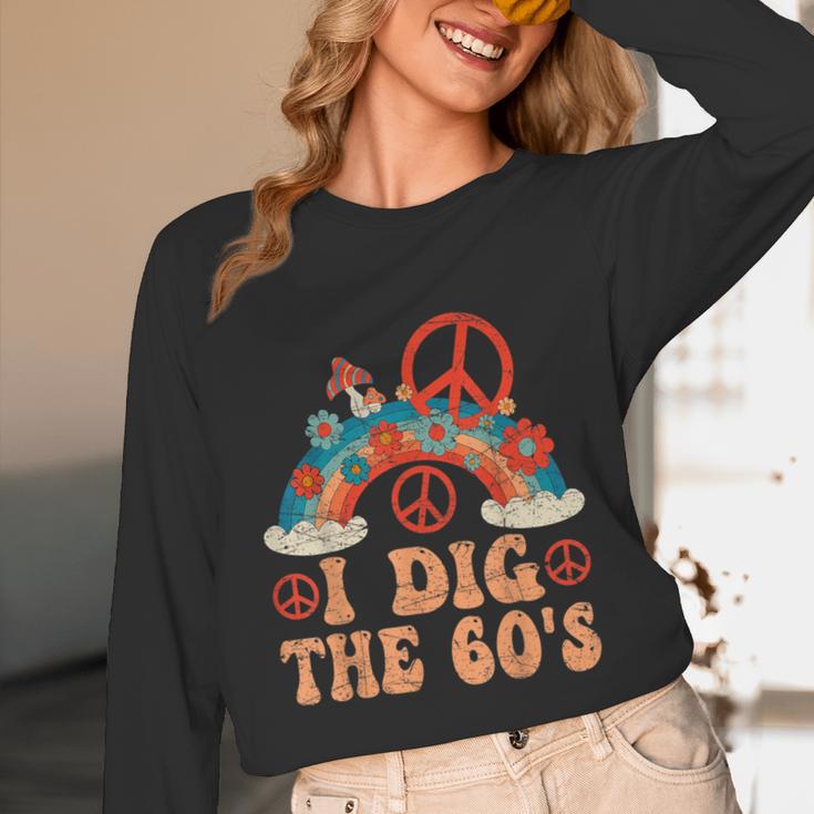I Dig The 60s Aesthetic Nostalgia 1960's Retro 60s Party Unisex Long Sleeve T-Shirt