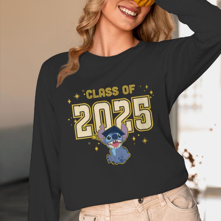 Disney Lilo & Stitch Graduation 2025 Stitch Collegiate Unisex Long Sleeve T-Shirt