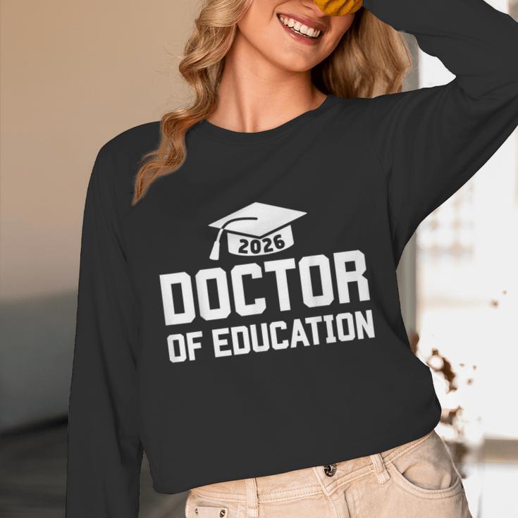Doctor Of Education 2026 EDD Doctoral Degree Graduation Unisex Long Sleeve T-Shirt
