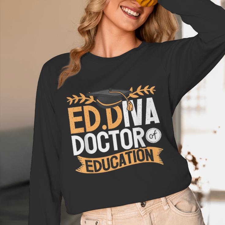 Doctor Of Education EdD Graduation ED Diva Unisex Long Sleeve T-Shirt