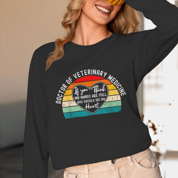 Doctor Of Veterinary Medicine DVM Graduation Appreciation Unisex Long Sleeve T-Shirt
