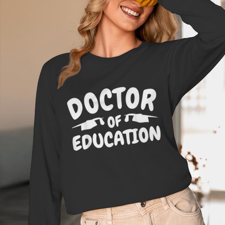 Doctorate Of Education Education Phd Gifts Graduation Gift Unisex Long Sleeve T-Shirt