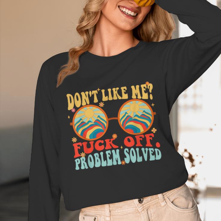 Don't Like Me Antisocial Introvert & Anti Social Unisex Long Sleeve T-Shirt Don't Like Me Antisocial Introvert & Anti Social Unisex Long Sleeve T-Shirt