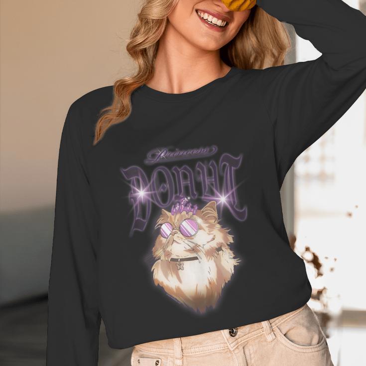 Dungeon Crawler Carl Airbrushed Princess Donut Series Book Unisex Long Sleeve T-Shirt Dungeon Crawler Carl Airbrushed Princess Donut Series Book Unisex Long Sleeve T-Shirt