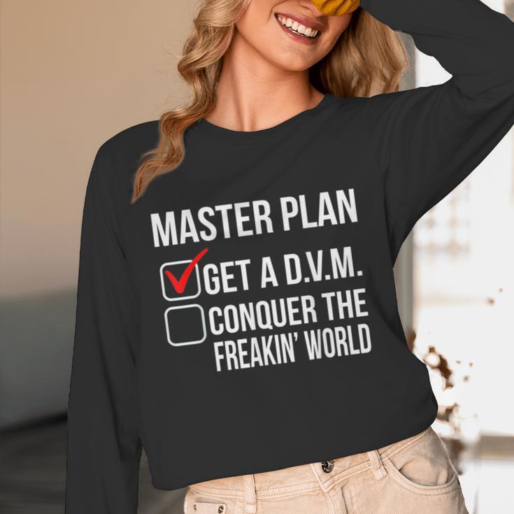 DVM Veterinarian Graduation Doctor Veterinary Medicine Unisex Long Sleeve T-Shirt