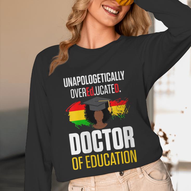 EdD Doctor Of Education Educated Doctorate Graduation Unisex Long Sleeve T-Shirt