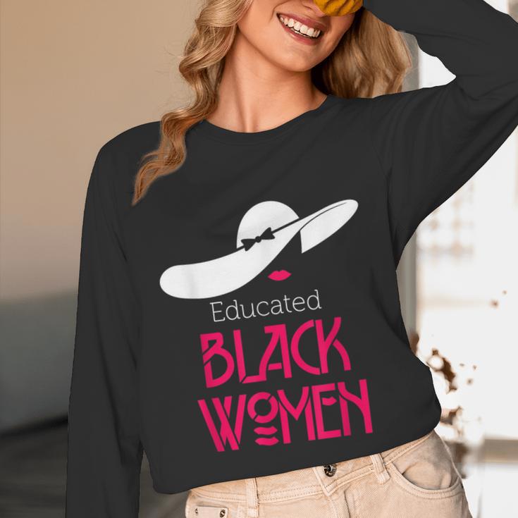 Educated Women Graduation Shirt Unisex Long Sleeve T-Shirt