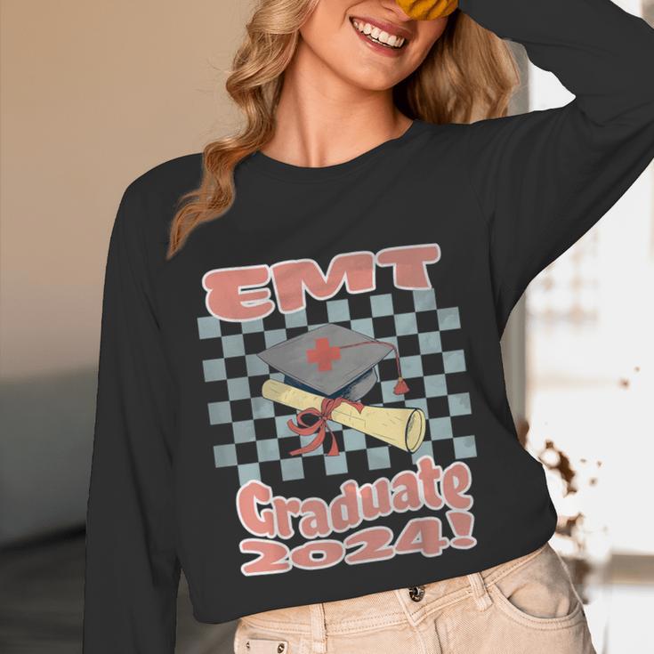 EMT Graduation Class Of 2024 Emergency Medical Tech Medic Unisex Long Sleeve T-Shirt