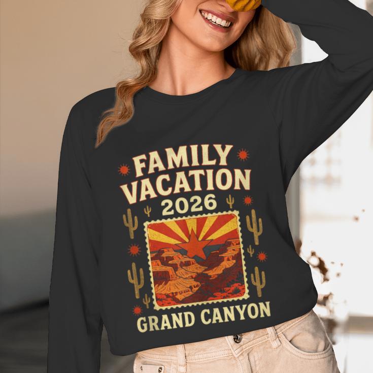 Family Vacation Grand Canyon 2026 Nostalgia Unisex Long Sleeve T-Shirt