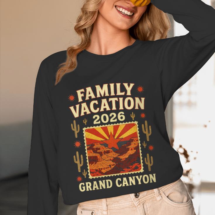 Family Vacation Grand Canyon 2026 Nostalgia Unisex Long Sleeve T-Shirt