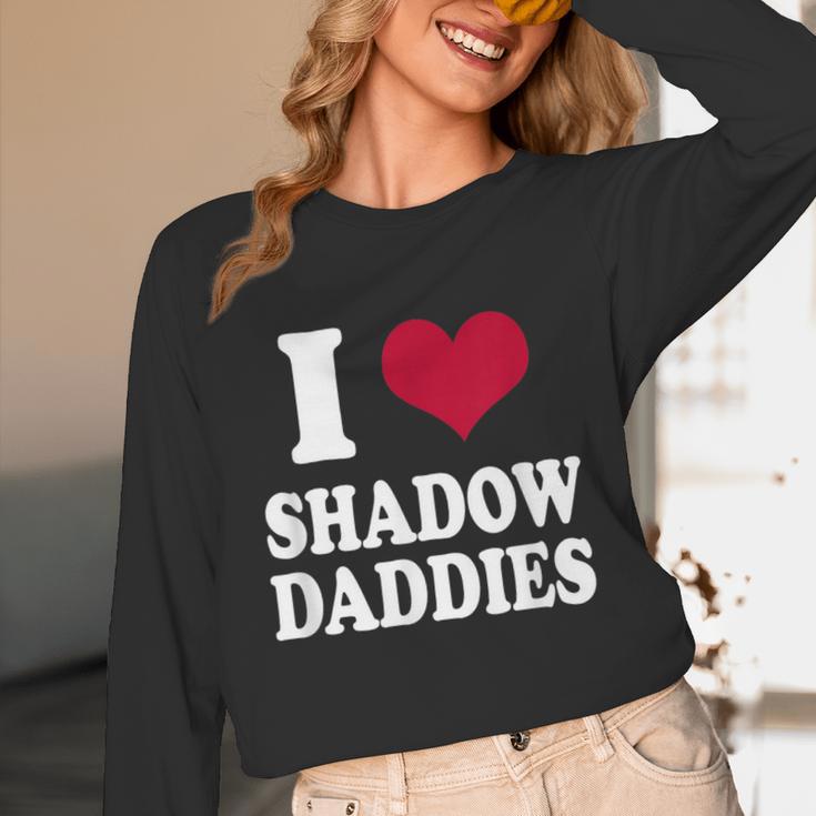 Fantasy Romantasy Book Lover I Love Heart Shadow Daddies Unisex Long Sleeve T-Shirt Fantasy Romantasy Book Lover I Love Heart Shadow Daddies Unisex Long Sleeve T-Shirt