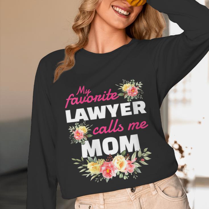 My Favorite Lawyer Calls Me Mom Graduation Unisex Long Sleeve T-Shirt