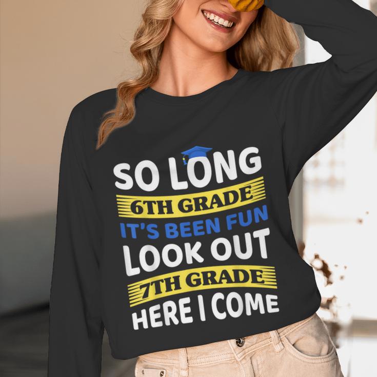 First Day School 7th Grade 6th Grade Graduation Unisex Long Sleeve T-Shirt