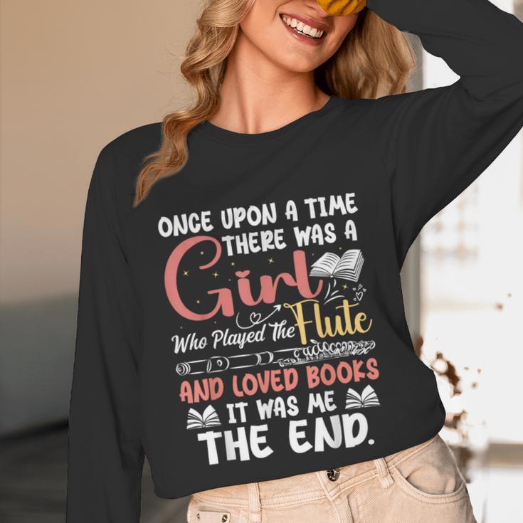Flute Player Book Lover Flutist Marching Band Musician Flute Unisex Long Sleeve T-Shirt Flute Player Book Lover Flutist Marching Band Musician Flute Unisex Long Sleeve T-Shirt