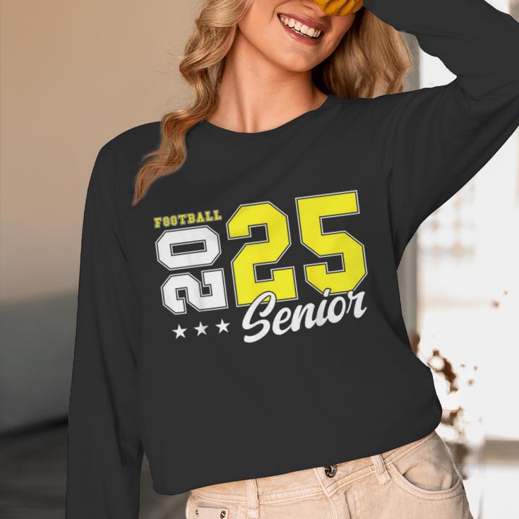 Football Senior Night Football Senior 2025 Graduation 55 Unisex Long Sleeve T-Shirt