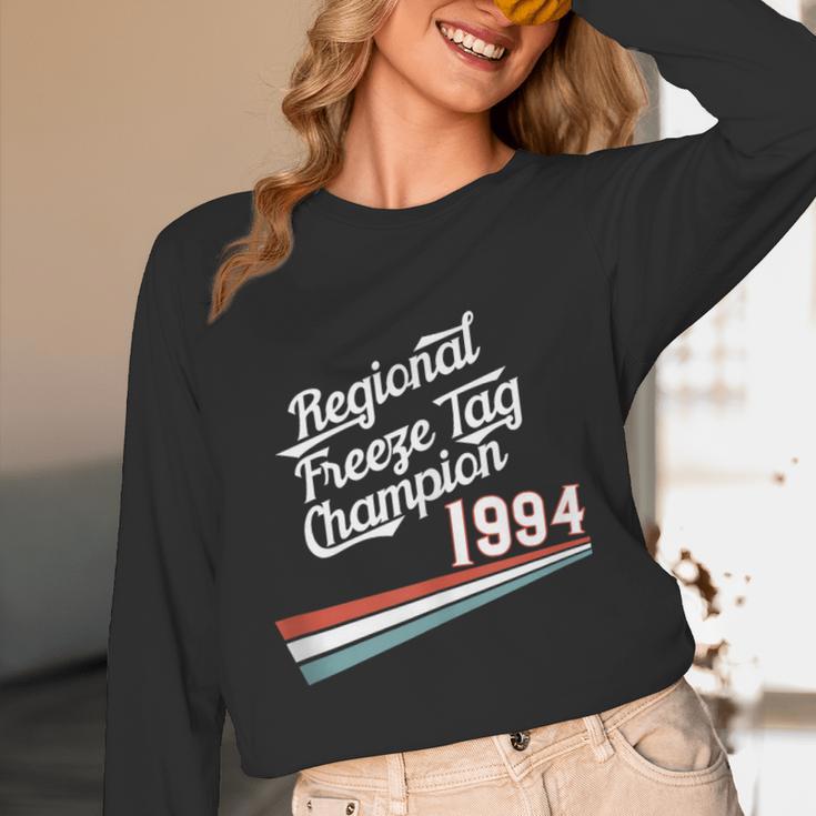 Freeze Tag 90s Nostalgia Unisex Long Sleeve T-Shirt