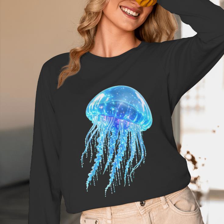 Frutiger Aero Y2K Jellyfish Unisex Long Sleeve T-Shirt Frutiger Aero Y2K Jellyfish Unisex Long Sleeve T-Shirt
