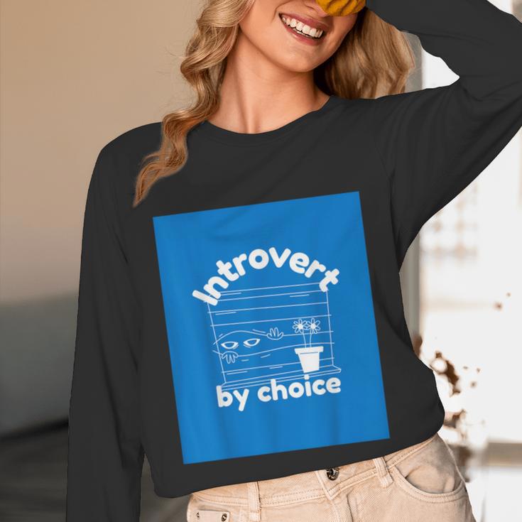 Fun For Introverts Unisex Long Sleeve T-Shirt Fun For Introverts Unisex Long Sleeve T-Shirt