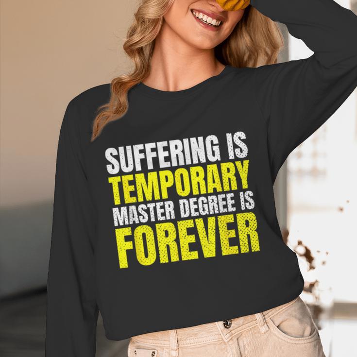 FUnny MBA Student Mastered It Masters Degree Graduation Unisex Long Sleeve T-Shirt