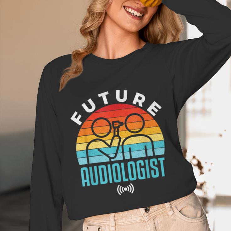 Future Audiologist Cool Audiology Student Graduation Unisex Long Sleeve T-Shirt
