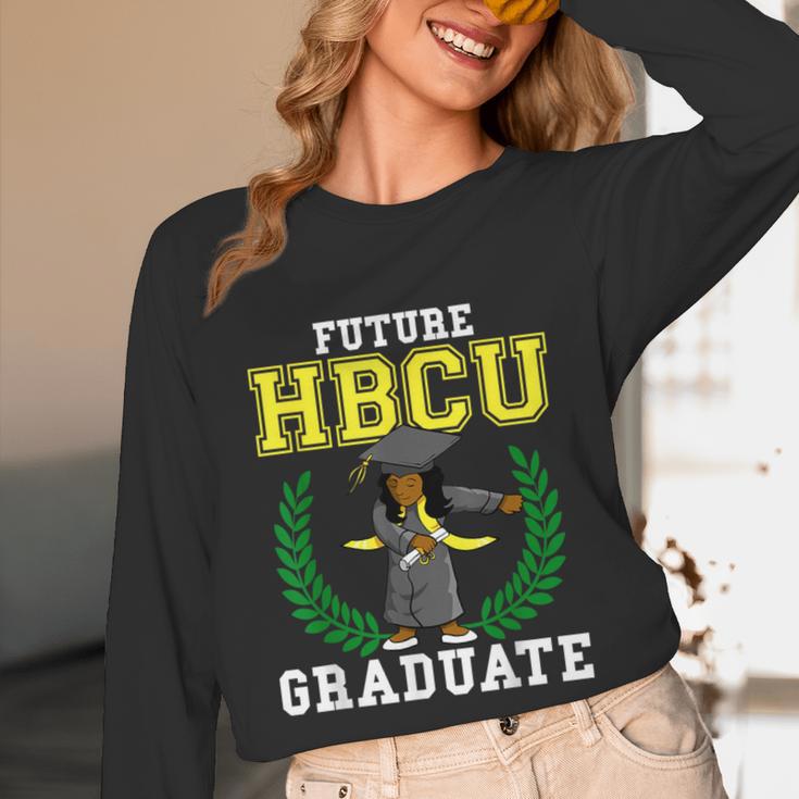 Future HBCU Graduation Shirt College Flossing Girl Tee Unisex Long Sleeve T-Shirt