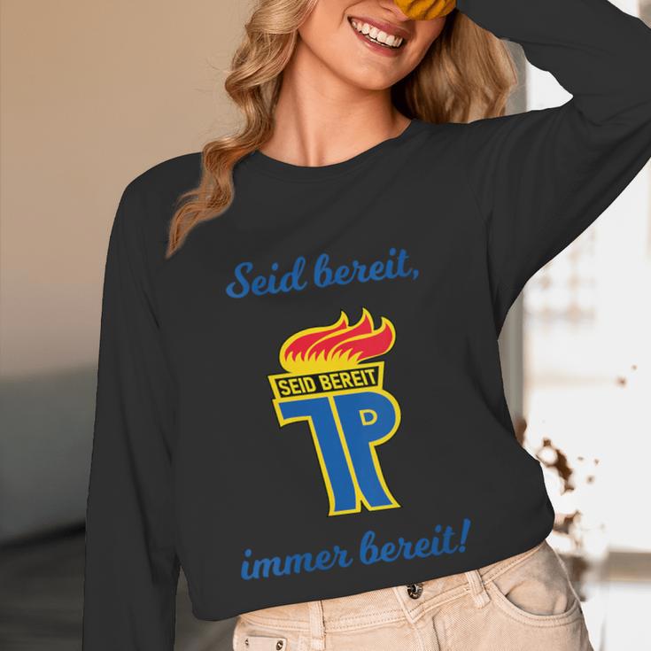GDR Pioneer East East Nostalgia USSR Soviet Union Unisex Long Sleeve T-Shirt GDR Pioneer East East Nostalgia USSR Soviet Union Unisex Long Sleeve T-Shirt