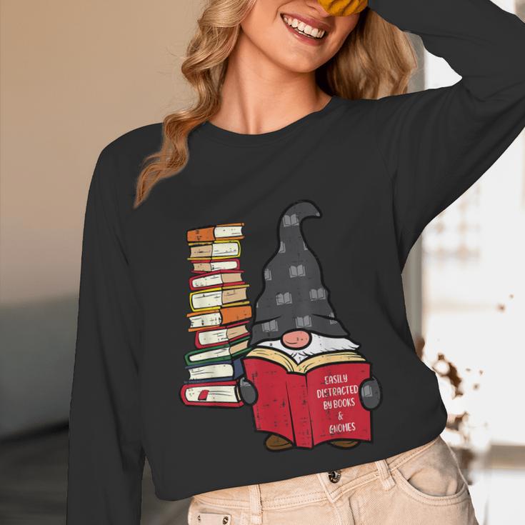 Gnome Read Reading Book Librarian Across America Women Kids Unisex Long Sleeve T-Shirt Gnome Read Reading Book Librarian Across America Women Kids Unisex Long Sleeve T-Shirt