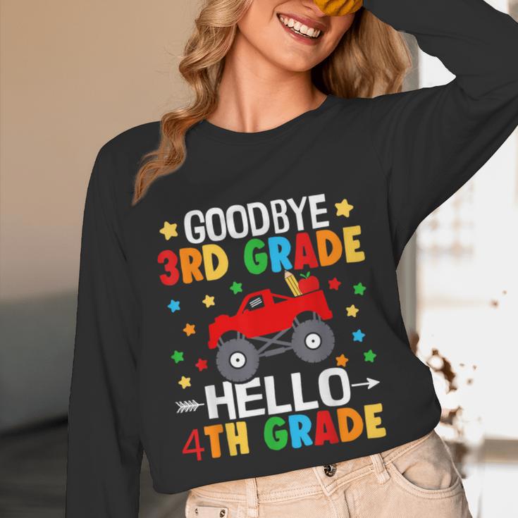 Goodbye 3rd Grade Hello 4th Grade Graduation 2024 Unisex Long Sleeve T-Shirt
