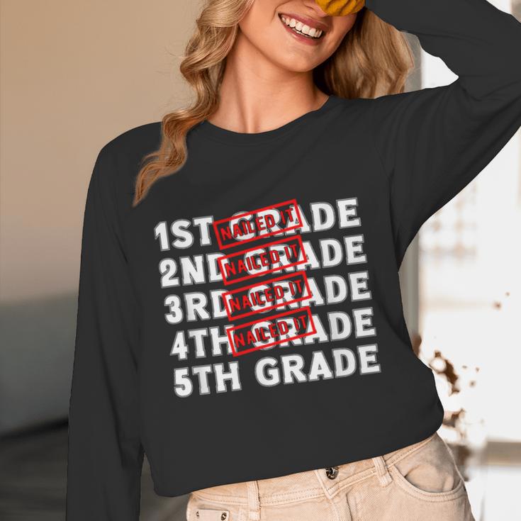 Goodbye 4th Grade Graduation Last Day School Hello 5th Grade Unisex Long Sleeve T-Shirt