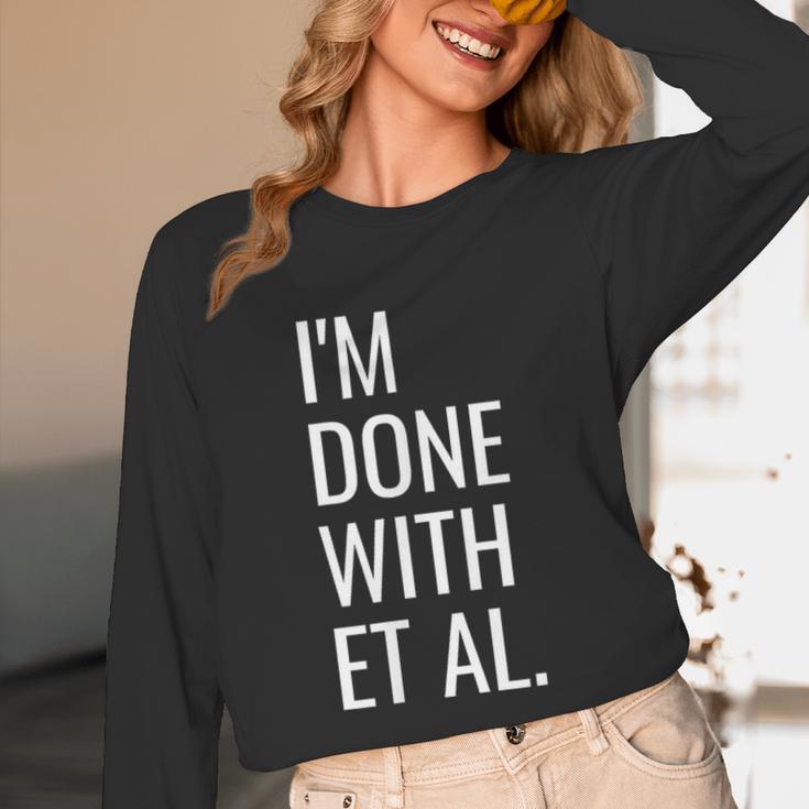 Grad Student Dissertation Thesis PhD Graduation Unisex Long Sleeve T-Shirt