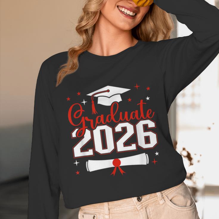 Graduate 2026 For Class Of 2026 Graduation Unisex Long Sleeve T-Shirt
