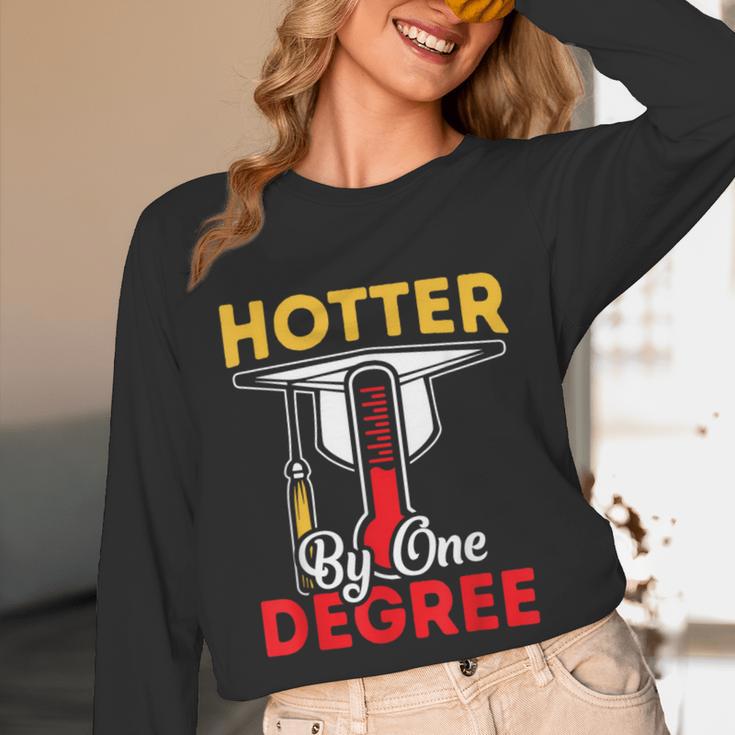 Graduation 2024 Hotter By One Degree Shirt Class Of 24 Unisex Long Sleeve T-Shirt