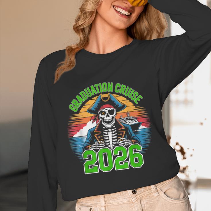Graduation Cruise 2026 Group Pirate Matching Voyage Unisex Long Sleeve T-Shirt