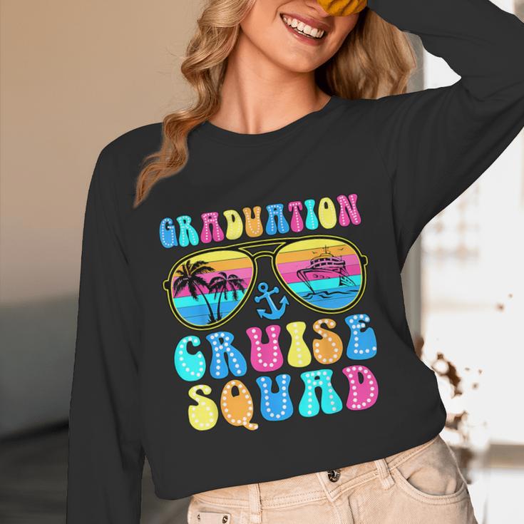 Graduation Cruise Squad Class Of 2025 Vacation Family Grad Unisex Long Sleeve T-Shirt
