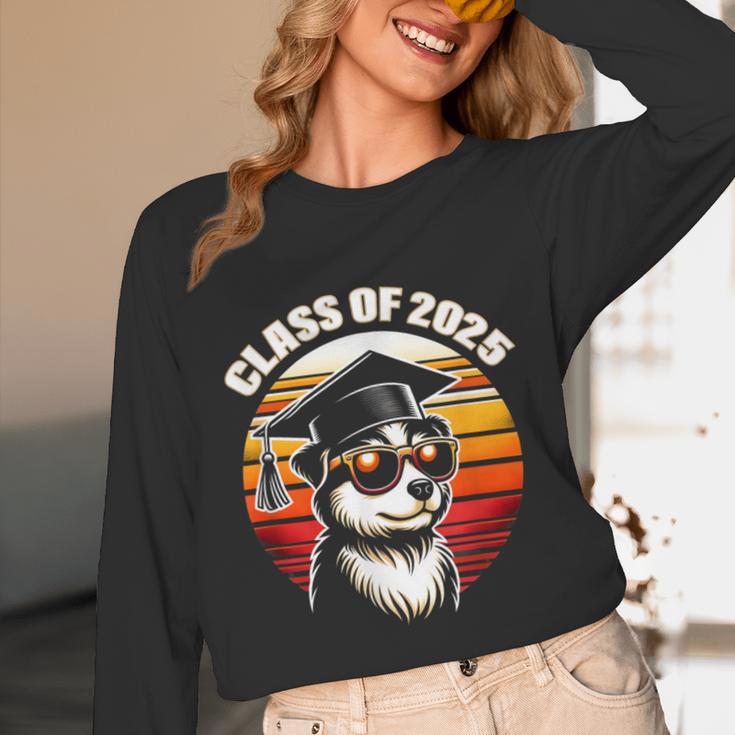 Graduation Day 2025 Graduate Class School Degree College Dog Unisex Long Sleeve T-Shirt