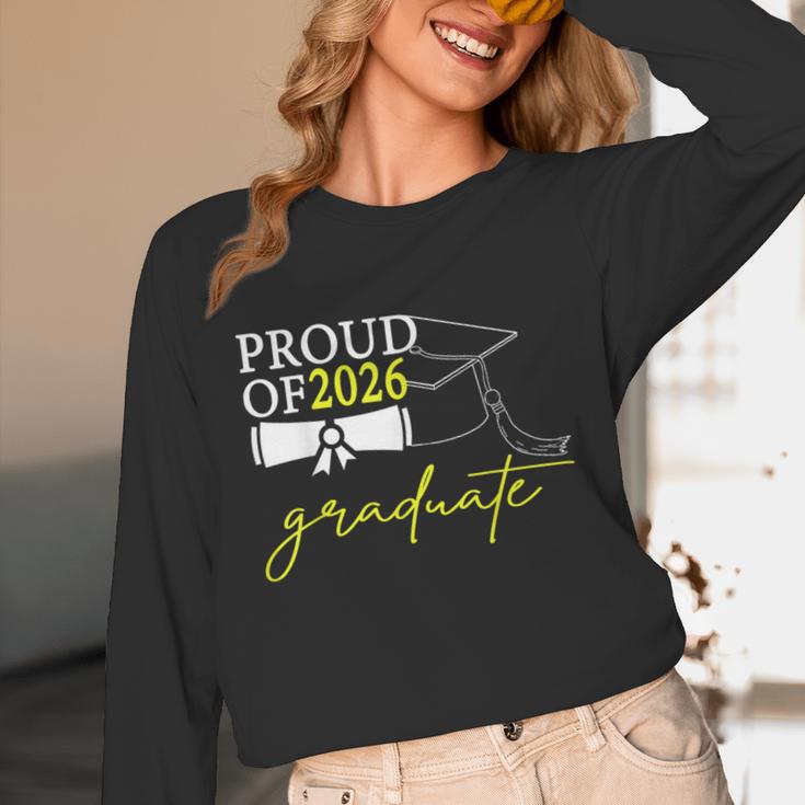 Graduation Decorations 2026 Proud Of 2026 Graduate Occaion Unisex Long Sleeve T-Shirt