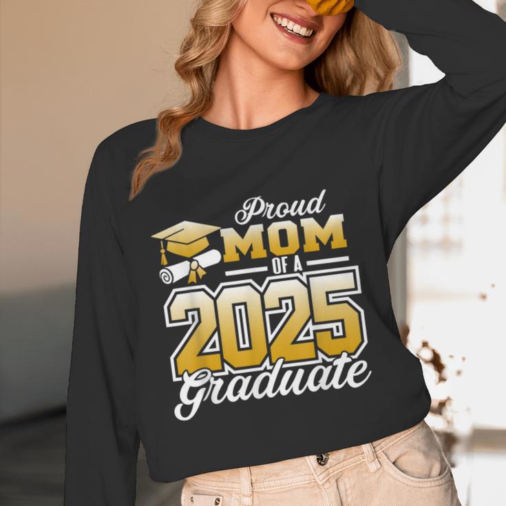 Graduation Family Matching Proud Mom Of A 2025 Graduate Unisex Long Sleeve T-Shirt