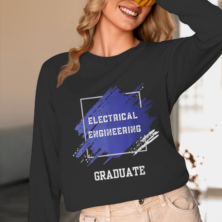 Graduation Graduated Electrical Engineering Degree Student Unisex Long Sleeve T-Shirt