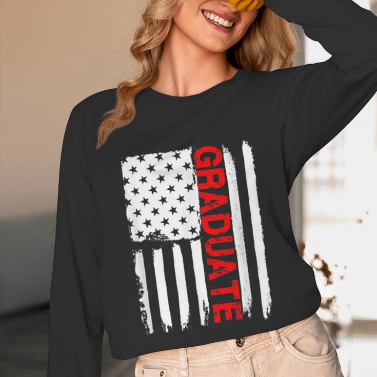Graduation High School College Flag GraduateShirt 2018 Unisex Long Sleeve T-Shirt