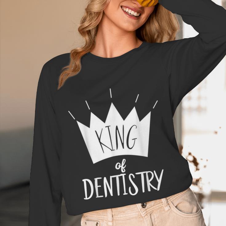 Graduation King Of Dentistry Dentist Or Hygienist Unisex Long Sleeve T-Shirt